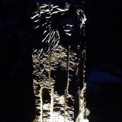 Indianerbunnen bei Nacht, Gneis