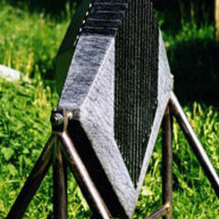 Klangstein&comma; Diabas u&period;Stahl