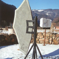 Steinsegel&comma; Kalkstein &plus; Eisen