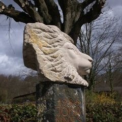 Sternzeichen L&ouml;we &lpar;Grabzeichen&rpar;