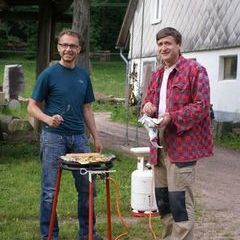 Ziemlich beste Freunde: Männer am Grill ;-)