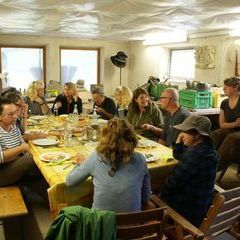 Sonntag Mittag im Atelier - dem Regen zu Schulde