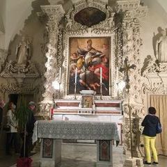 Abendliche kleine Besichtigung der Kapelle des Pristerseminars am Domplatz.