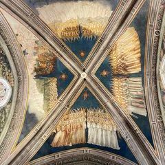 Die spektakulären Fresken im Innern der Basilika.