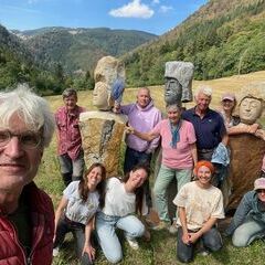 Selfie mit Kursleiter und nur elf KursteilnehmerInnen &colon;-&lpar;