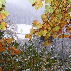 Herbst und Winter - so nah beieinander