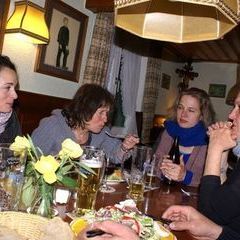 Zweiter Abend im Gasthaus "Napf" am Ende des Wilhelmer Tals