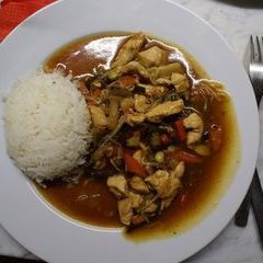 Thailändische Küche à la Michelle. Lecker !! Vielen Dank !