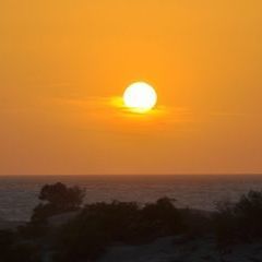 Spektakulärer Sonnenuntergang am Leuchtturm Teil 1