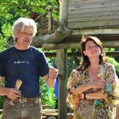 Martin Wiese und Frau Barbara bei der Vernissage